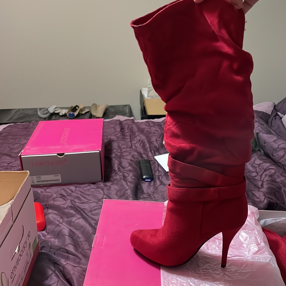 Knee high boots